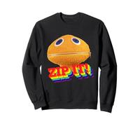 Zippy Zip It ! Retro Rainbow Zippy Sweatshirt