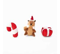 ZippyPaws Holiday Miniz - Amis festifs (Lot de 3)
