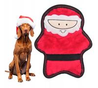 ZippyPaws - Holiday Z-Stitch - Santa - Dog - Toy