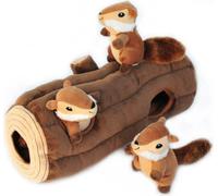 ZippyPaws Hundespielzeug Bûcher avec des tamias