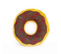 ZippyPaws - Jumbo Donutz - Gingerbread - Dog - Toy for Medium/Large Breeds