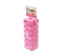 ZippyPaws ZP313 Lot de 12 rouleaux de 15 sacs Rose