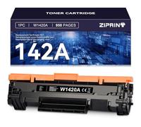 ZIPRINT 142A Toner pour HP142A W1420A 142X W1420X pour HP LaserJet MFP M140we Toner pour HP LaserJet M110we M110w MFP M140w M139we M139w (1 Noir, sans Puce)