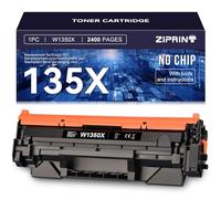 ZIPRINT W1350X Toner de rechange pour HP 135X W1350X W1350A pour HP LaserJet M209 M209dw MFP M234 M234dw M234sdw M234sdn (1 noir, pas de puce)