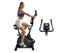 Zipro Boost Vélo d'appartement magnétique | Écran LCD | 7kg masse d'inertie | Roue de fitness 8 niveaux de résistance | Mesure du temps, de la distance, des calories, du pouls