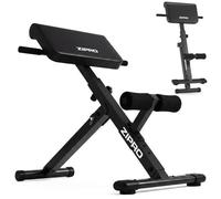 ZIPRO Core Direct - Banc romain - Max. 220 kg - Pliable et soutien des hanches - Extension du dos - Gym à domicile 50 mm