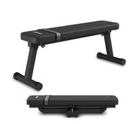 Zipro Plank banc plat pliable pour l'entraînement à la maison ensemble de bancs de musculation avec poids pliable réglable multifonctionnel
