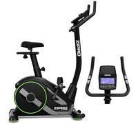 ZIPRO RAVE Vélo d'Appartement - 32 Niveaux de Résistance, Capteur de Fréquence Cardiaque, 11 Programmes d'Entraînement, Siège et Guidon Réglables, Connectivité Bluetooth, Idéal pour Cardio et Fitness