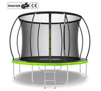 ZIPRO Trampoline de jardin Rond Ø 310 cm 10FT Jump PRO Premium avec filet, échelle, couverture - jusqu'à 150 kg