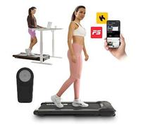 ZIPRO YOUGO Mini Tapis de Course pour la Maison et Le Bureau - Vitesse 1-6 km/h, Walking Pad Compact jusqu'à 100kg, Tapis de Course Pliable avec Télécommande et Bluetooth, Amorti, sous Le Bureau