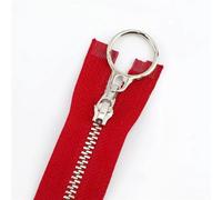 zips pour la couture, fermeture éclair, 5 pièces 15/18/20/25/30cm fermetures éclair sac à vêtements décor fermeture éclair fermeture éclair Kit bricolage accessoires de couture(Za090 red,OPENEND NO3 4