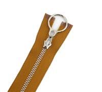 zips pour la couture, fermeture éclair, 5 pièces 15/18/20/25/30cm fermetures éclair sac à vêtements décor fermeture éclair fermeture éclair Kit bricolage accessoires de couture(Za090 brown,OPENEND NO3