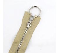 zips pour la couture, fermeture éclair, 5 pièces 15/18/20/25/30cm fermetures éclair sac à vêtements décor fermeture éclair fermeture éclair Kit bricolage accessoires de couture(Za090 khaki,OPENEND NO3