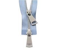 zips pour la couture, fermeture éclair, Fermeture éclair à Double curseur, extrémité ouverte bidirectionnelle for bricolage, couture de manteau, vêtements sur mesure, outil d'accessoires de réparation