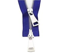 zips pour la couture, fermeture éclair, Fermeture éclair à Double curseur, extrémité ouverte bidirectionnelle for bricolage, couture de manteau, vêtements sur mesure, outil d'accessoires de réparation