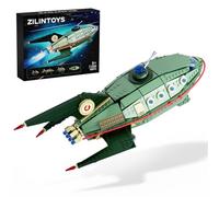 ZIQILIGHTING Set Construction Vaisseau Spatial - Jouet Navire du Futur, Kit Créatif de Collection pour Fans d'Animation 8+ Ans (928 Pièces)
