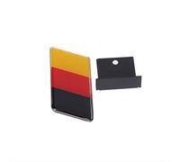 ZIRAN 1pc German Flag Front Grille Sticker Emblem Badge for Golf