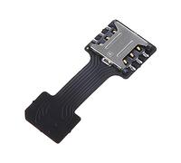 ZIRAN Adaptateur Micro SD Hybride Double Double Carte SIM pour Extension de téléphone Android Nano Mic