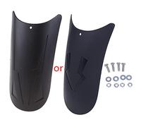 ZIRAN Universal Motorcycle Lengthen Front Fender Rear andFront Wheel Extension Fender Mudguard Splash Guard for Motorcycle