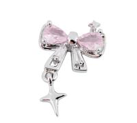 Zircon élégant 3D Bow Coeur et Papillon Designs pour Belle Manucure Accessoires