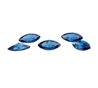 Zircone cubique taille marquise - Pierres CZ en vrac - Pierres synthétiques Tanzanite Rhodolite 2 x 4 mm à 8 x 16 mm, 3x6mm 50pcs, Pierre