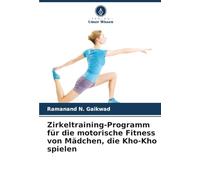 Zirkeltraining-Programm für die motorische Fitness von Mädchen, die Kho-Kho spielen