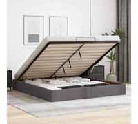 ZIRLANLV Lit Coffre Moderne avec Mécanisme de Pliage Hydraulique, Sommier à Lattes en Bois Stable sans Sommier Tapissier, Design Peu Encombrant Idéal pour Les Petites Chambres et (180 x 200 cm)