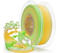ZIRO 1.75mm Filament Multicolore pour Imprimante 3D, PLA Filament à Changement de Couleur Plus Rapide, Précision Dimensionnelle +/- 0.03mm, Bobine de 1KG, Pousse