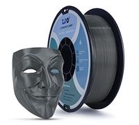 ZIRO Filament de Imprimante 3D PLA Basic Color Series 1.75mm 1kg (2.2lbs), Précision Dimensionnelle +/-0.03mm, Gris Foncé