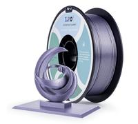 ZIRO Filament D'imprimante 3D, Pailleté PLA 1.75mm, Filament Série Diamond, Bobine PLA 1kg/2.2lb, Précision +/-0.03mm, Convient à la Plupart des Imprimantes 3D FDM, Diamant Lavande