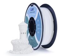 ZIRO Filament PLA Mat 1.75mm, Filament pour Imprimante 3D 1kg, PLA Haute Ténacité, Précision Dimensionnelle +/- 0.03mm, Blanc