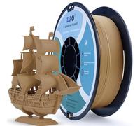 ZIRO Filament PLA Mat 1.75mm, Filament pour Imprimante 3D 1kg, PLA Haute Ténacité, Précision Dimensionnelle +/- 0.03mm, Bois