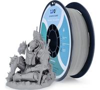 ZIRO Filament PLA Mat 1.75mm, Filament pour Imprimante 3D 1kg, PLA Haute Ténacité, Précision Dimensionnelle +/- 0.03mm, Gris