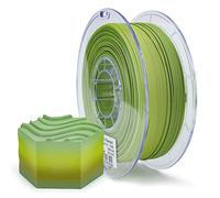 ZIRO Filament pour imprimante 3D, Filament PLA Mat 1.75mm, Multicolor Rainbow PLA Filament, 1KG/2.2lb, Matcha