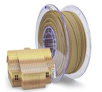 ZIRO Filament pour imprimante 3D, Filament PLA Mat 1.75mm, Multicolor Rainbow PLA Filament, 1KG/2.2lb, Wood grain