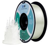 ZIRO Paillettes Filament PLA 1.75mm Filament de Imprimante 3D PLA 1.75mm Série de Couleurs étincelantes 1KG, Précision Dimensionnelle +/- 0.03mm, Transparent