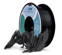 ZIRO Paillettes Filament PLA 1.75mm Filament de Imprimante 3D PLA 1.75mm Série de Couleurs étincelantes 1KG, Précision Dimensionnelle +/- 0.03mm, Noir