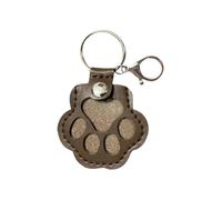 ZIRYXQ Porte-clés en Cuir pour Ranger Les Poils d'animaux, Pendentif Mignon en Forme de Patte, Accessoire de U8q2 Collection pour Chiens, Compagnie, Souvenir pour Animaux de
