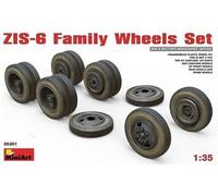 Zis-6 Family Wheels Set - 1:35e - Miniart
