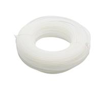 ZISEcoc 1 rouleau 2.0mm/2.4mm/2.65mm/3.0mm/3.2mm, brosse de ligne coupe en Nylon, d'herbe, corde mauvaises herbes, accessoires d'outils