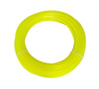 ZISEcoc 1 rouleau 2mm/2.4mm/2.7mm/3mm/4mm, rond et carré en Nylon, brosse de coupe d'herbe, corde mauvaises herbes, accessoires d'outils