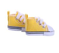 Zisemeil Baskets de Poupée de 14 Pouces, Ravissantes Chaussures en Tissu