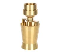 Zisemeil Buse de Tour de Glace, Filetage Interne de 1.5 Pouces, Buse de Pulvérisation de Fontaine Réglable en Laiton avec Couverture de 1.6M pour étang et Fontaines