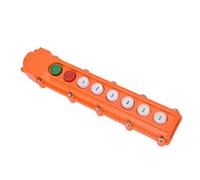 Zisemeil Contrôleur de Boîte à Bouton-poussoir de Commutateur de Palan de Télécommande de Grue 220V/500V COB-63A IP65 étanche à la Pluie et à la Poussière pour Grue électrique, Pa