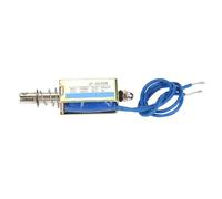 Zisemeil Électroaimant à traction CC, 5 N, design rétractable puissant pour contrôle d'automatisation industrielle, 6 V, 12 V, 24 options (12 V)