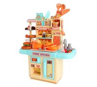 Zisemeil Ensemble de Jeu de Cuisine pour Enfants, Jeu de Rôle, Simulation de Pulvérisation de Vapeur de qualité Alimentaire, Réaliste, Intérieur