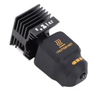 Zisemeil Kit Hotend, Buse en Acier trempé de 0,2 Mm avec Revêtement Nano pour Imprimante 3D P2S, Conception de Paroi Intérieure Amovible à Faible rugosité, Composant Chauffant à Bloc