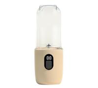 Zisemeil Mélangeur Portable 40 W 500 Ml, Mini Presse-agrumes Rechargeable par USB, Machine à Personnelle avec Batterie 1500 MAh, 20 800 Tr/min, 16 Lames pour Voyage, Sall