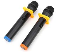 Zisemeil Microphone sans Fil Professionnel avec Capsule en Forme de Cœur pour Conférences à Domicile, Réduction du Bruit, 2 Microphones pour équipement Audio-vidéo Domestique