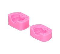 Zisemeil Moule en Silicone en Forme de Citrouille, Outil de Cuisson de qualité Alimentaire (Rose)